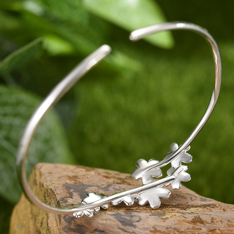 Forget-me-not Flower - Adjustable Bangle | NEW
