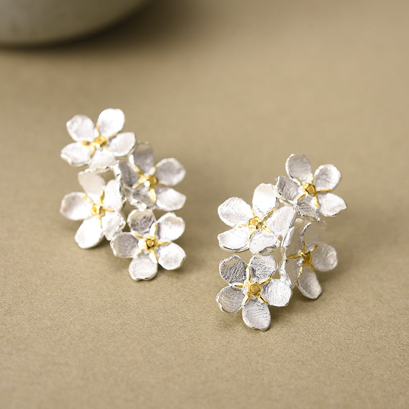 Forget-me-not Flower - Stud Earrings | NEW