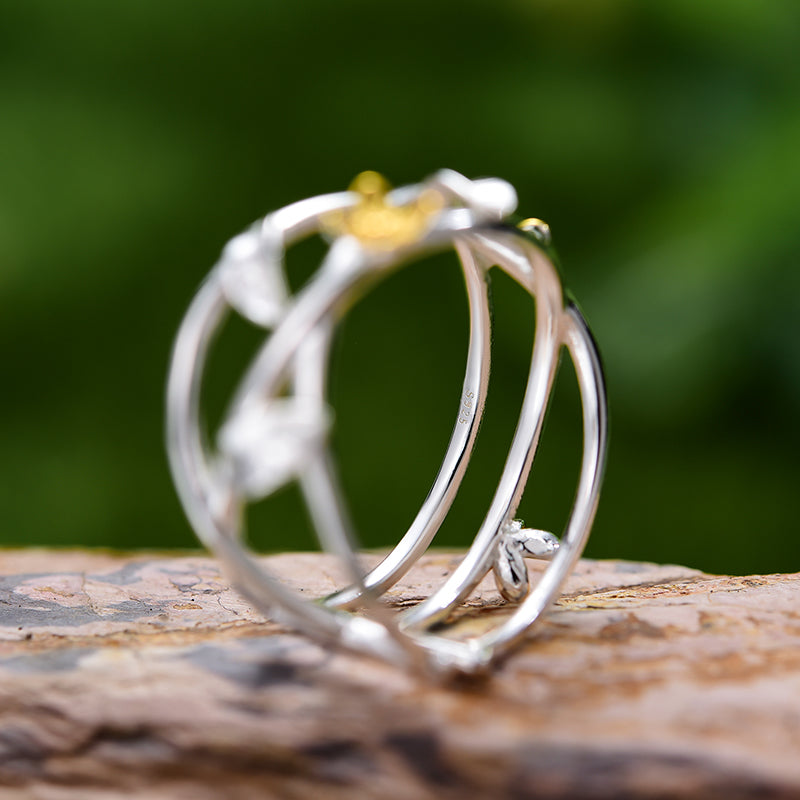 Osmanthus Flower - Adjustable Ring | NEW