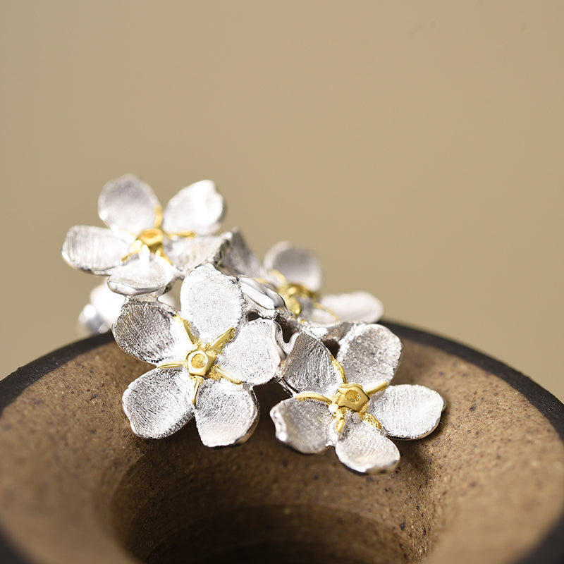 Forget-me-not Flower - Stud Earrings | NEW