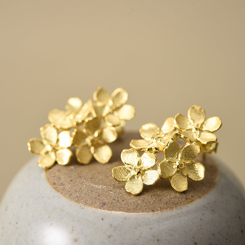 Forget-me-not Flower - Stud Earrings | NEW