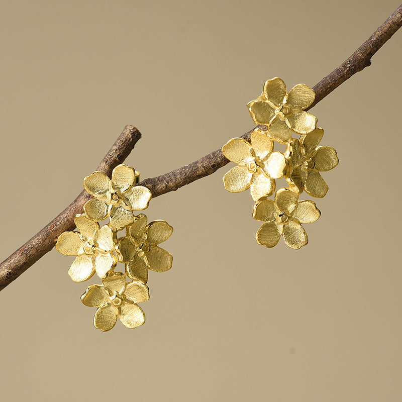 Forget-me-not Flower - Stud Earrings | NEW