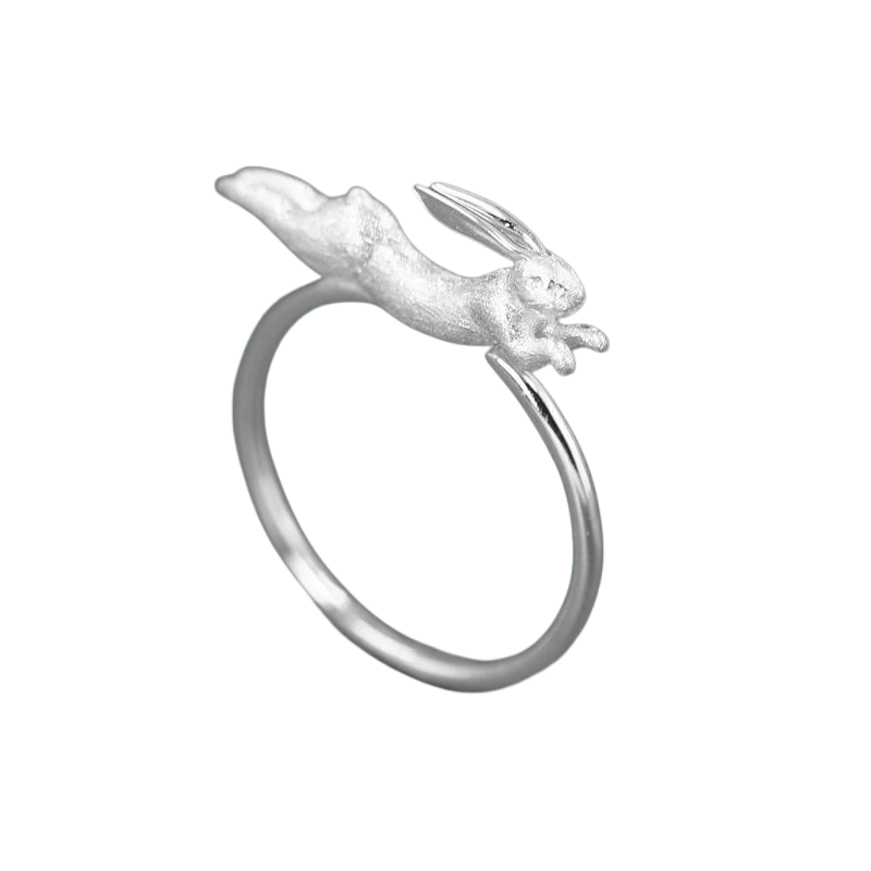 Running Bunny - Adjustable Ring | NEW