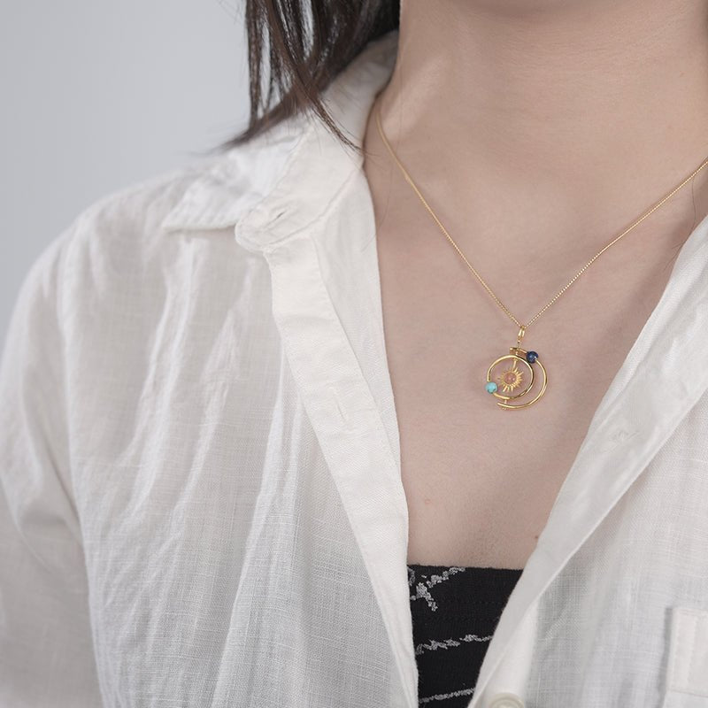 Solar System - Handmade Pendant