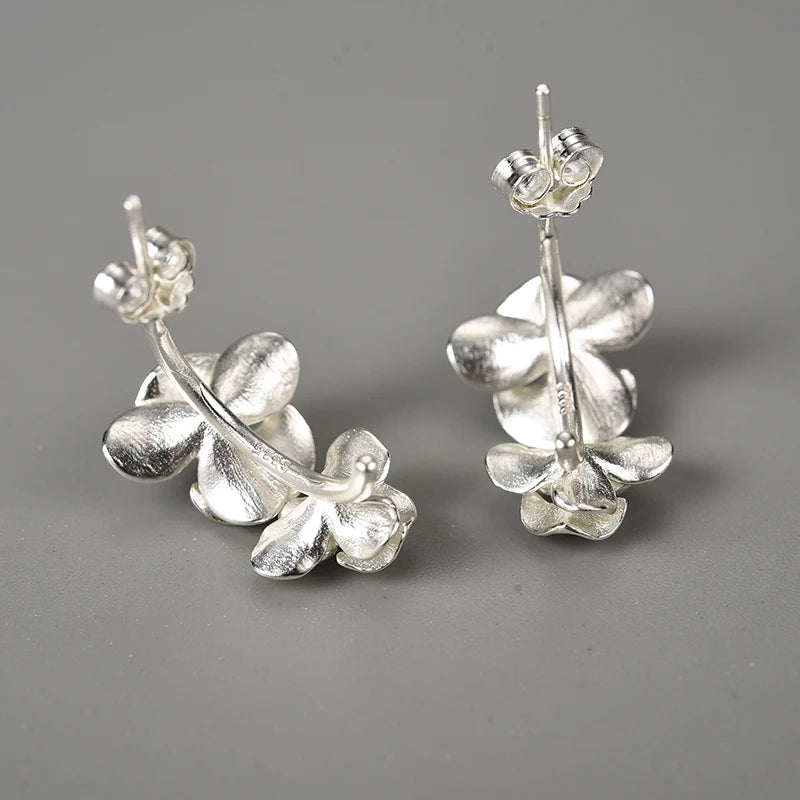 Phalaenopsis Orchid - Hoop Earrings | NEW