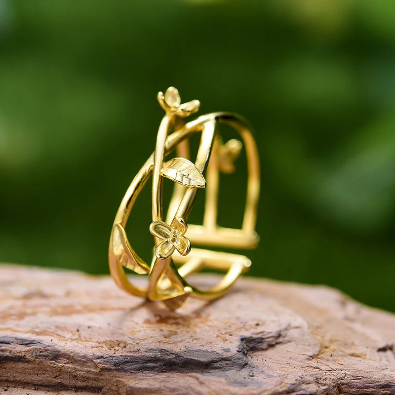 Osmanthus Flower - Adjustable Ring | NEW