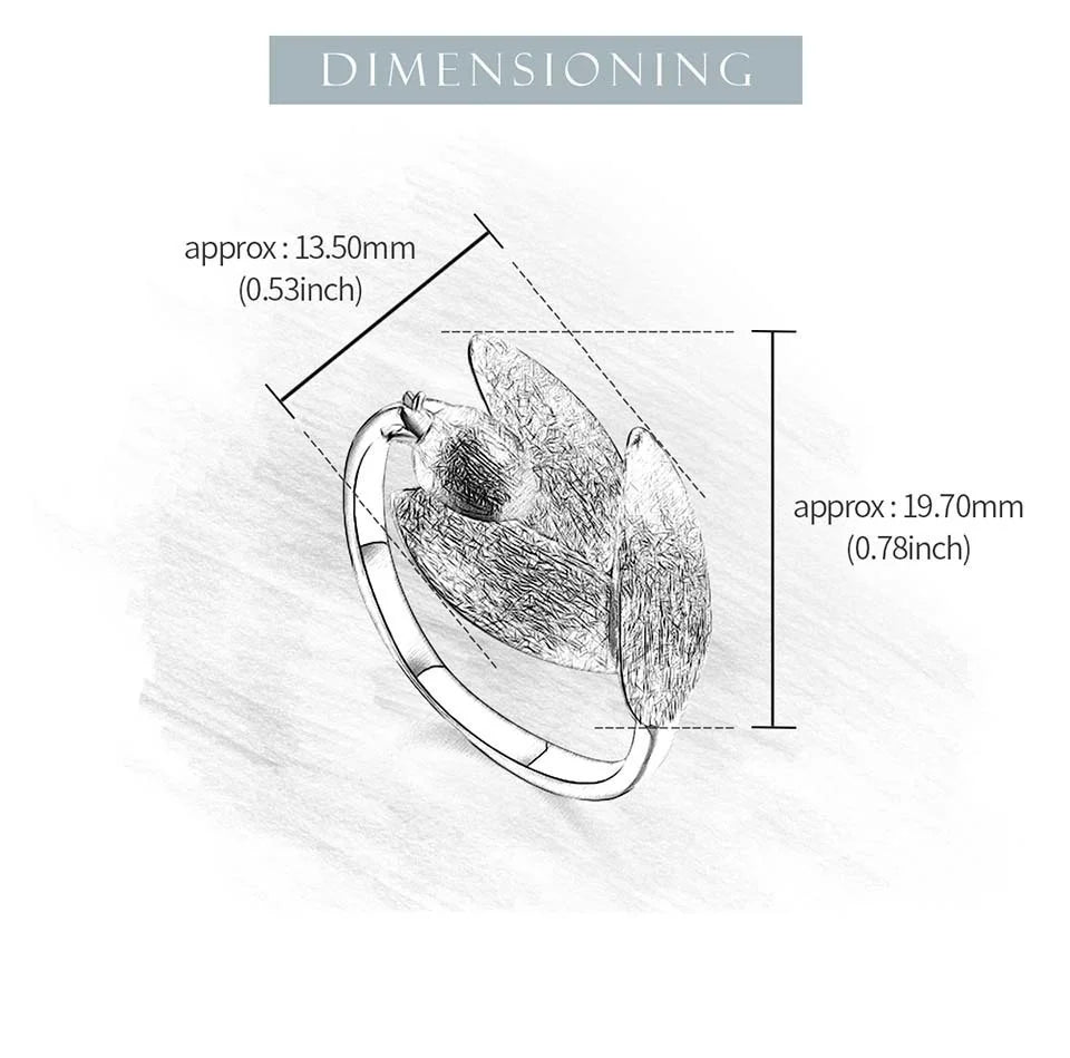 Pomegranate Leaves - Adjustable Ring | NEW