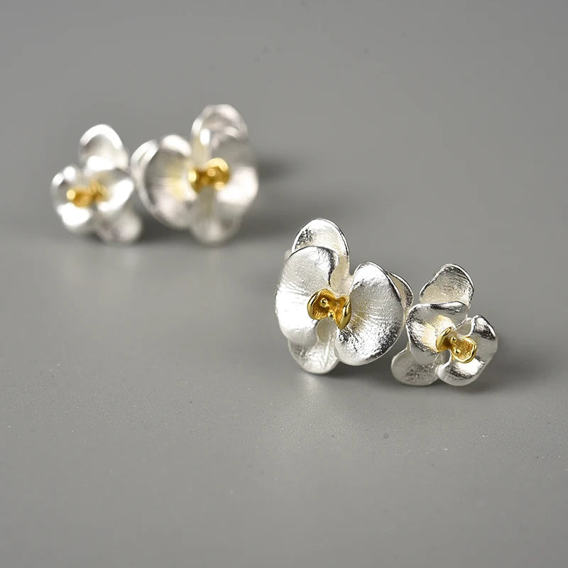 Phalaenopsis Orchid - Hoop Earrings | NEW