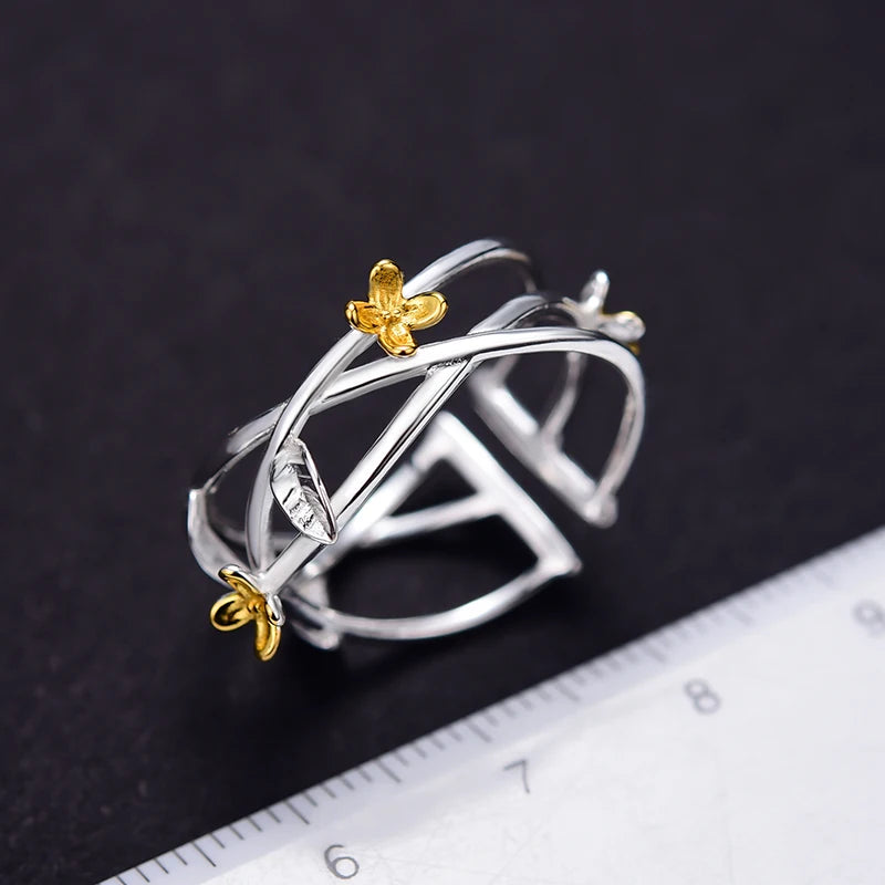 Osmanthus Flower - Adjustable Ring | NEW