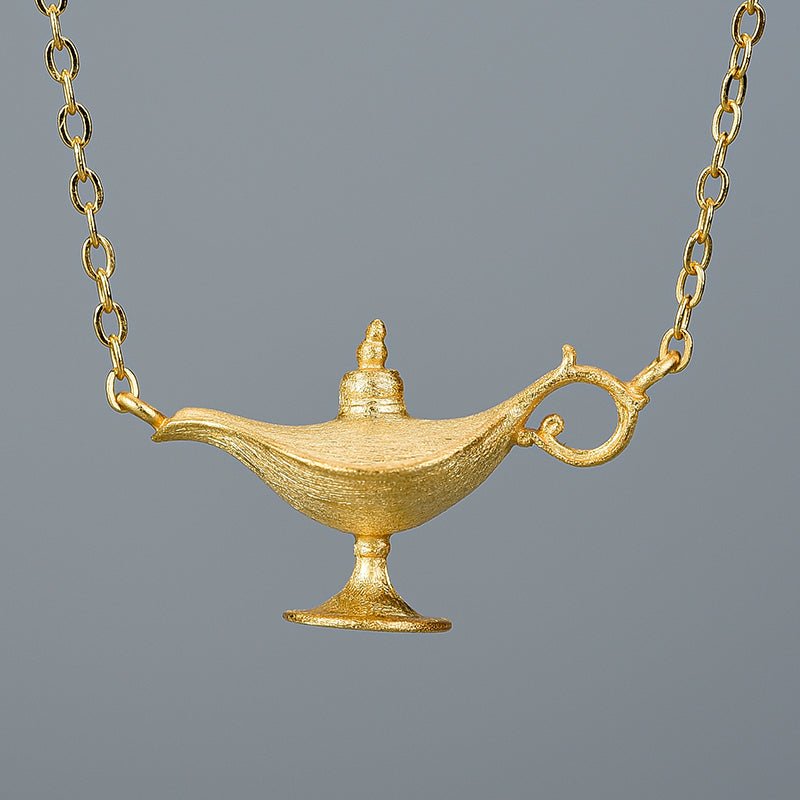 Magic Lamp - Handmade Necklace | NEW - MetalVoque