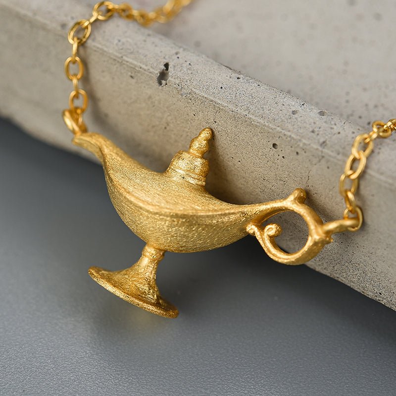 Magic Lamp - Handmade Necklace | NEW - MetalVoque