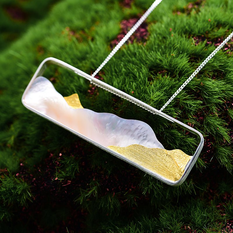 Marvelous Mountains - Handmade Pendant