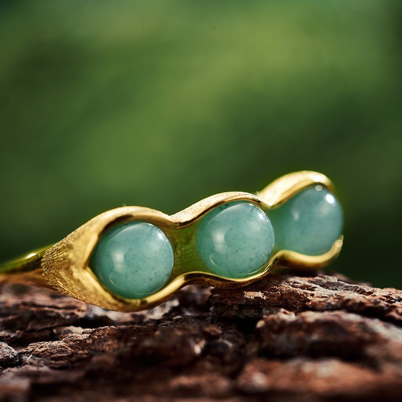 Lucky Peas - Handmade Ring | NEW - MetalVoque