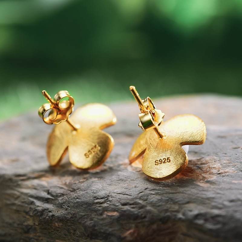 Secret Clover - Stud Earrings | NEW - MetalVoque