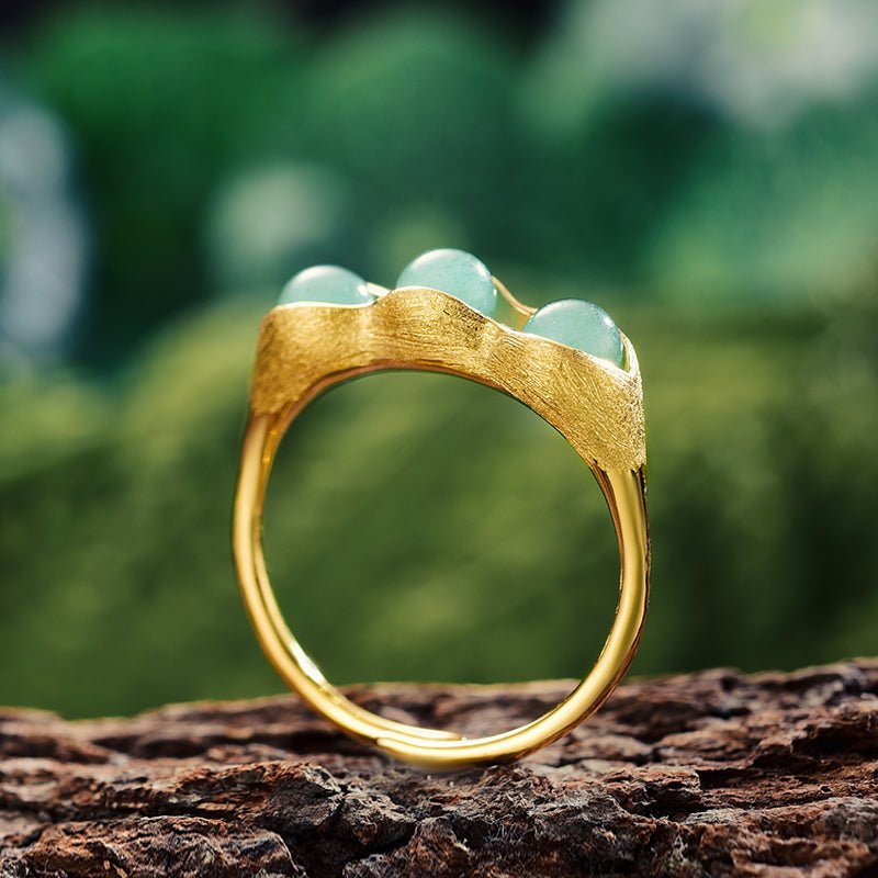 Lucky Peas - Handmade Ring | NEW - MetalVoque