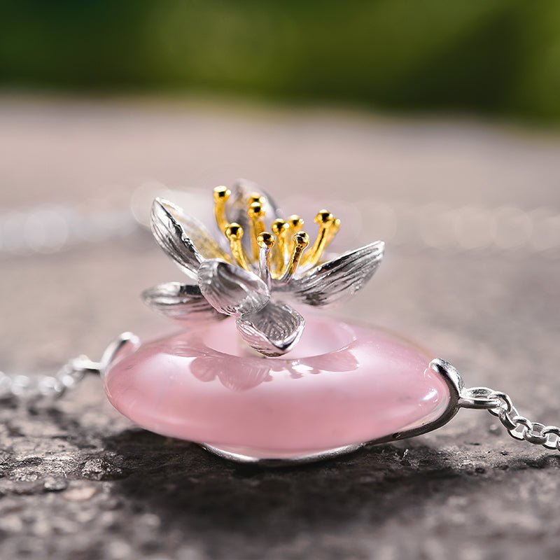 Whispering Lotus - Handmade Bracelet - MetalVoque