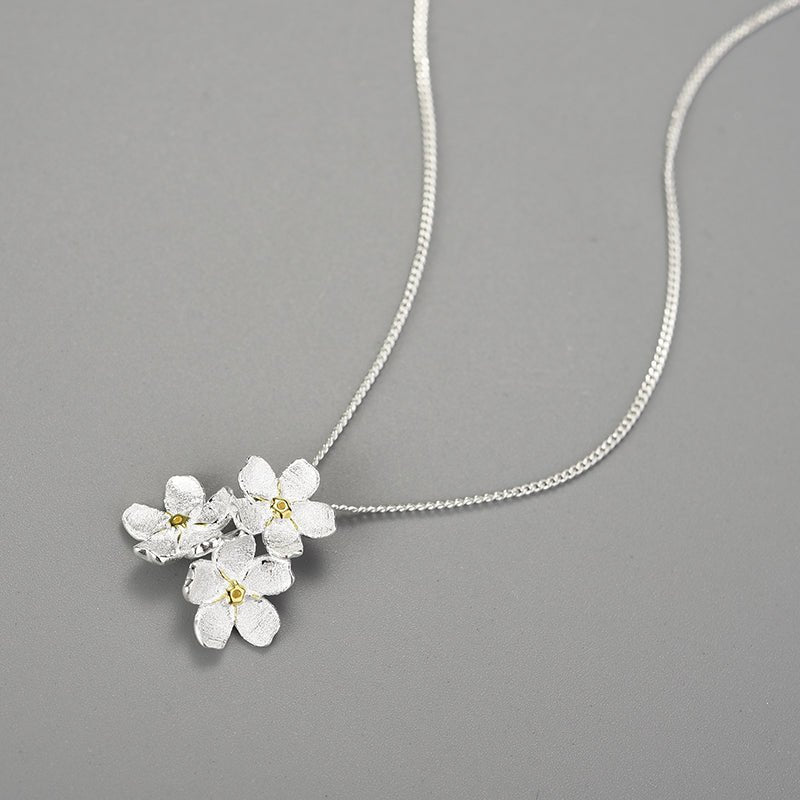 Forget-me-not Flower - Handmade Necklace