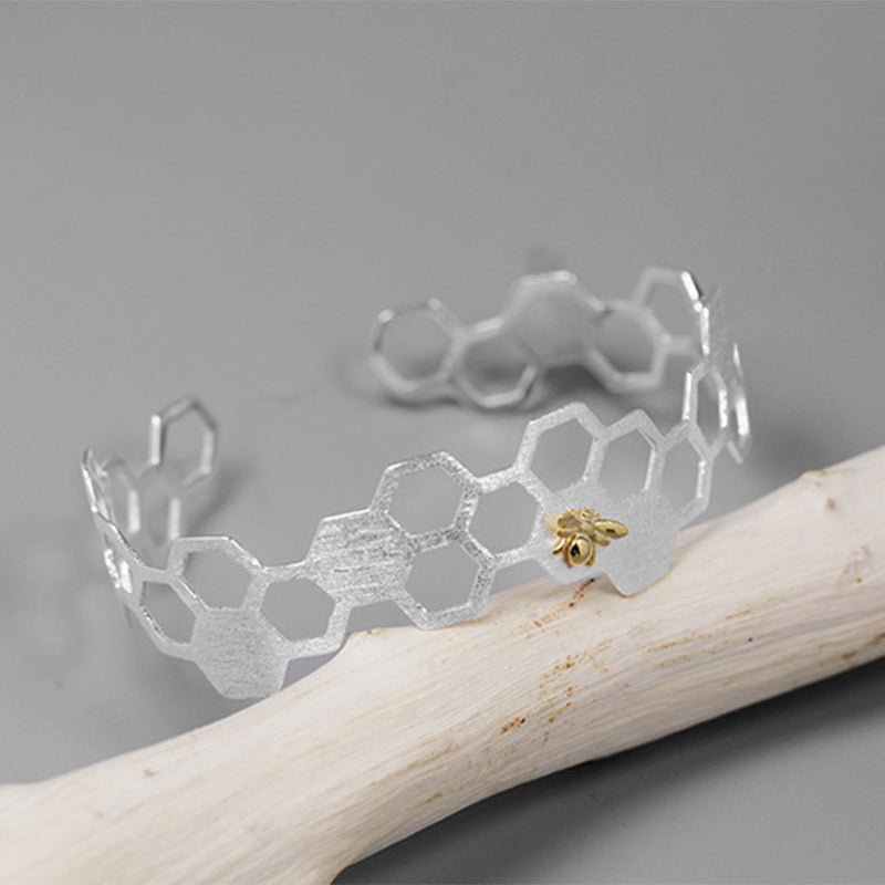 Honeycomb Guard - Adjustable Bangle