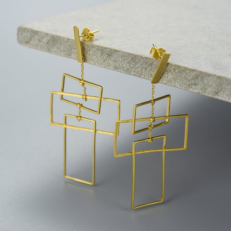 Out of the Box - Dangle Earrings