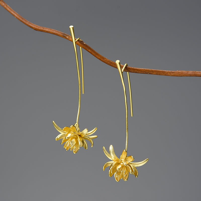 Cereus Flower - Dangle Earrings