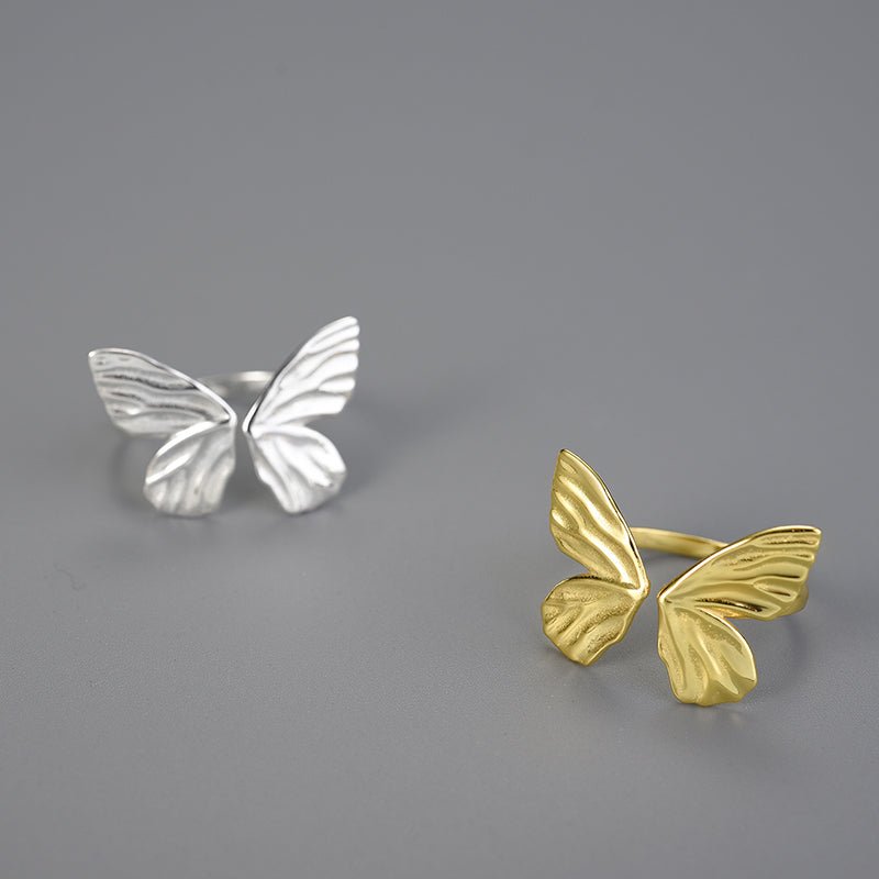 Minimal Butterfly - Adjustable Ring