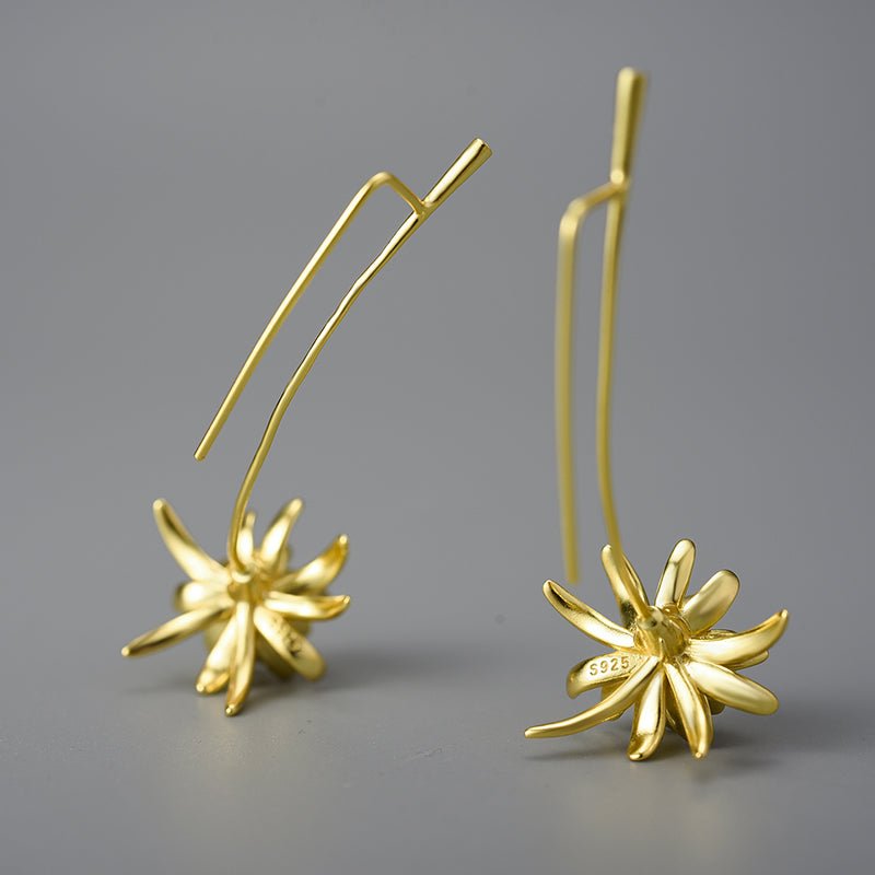 Cereus Flower - Dangle Earrings