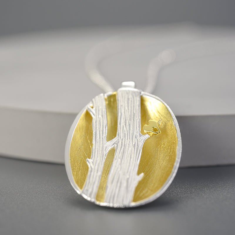 Bird's Marriage - Handmade Pendant