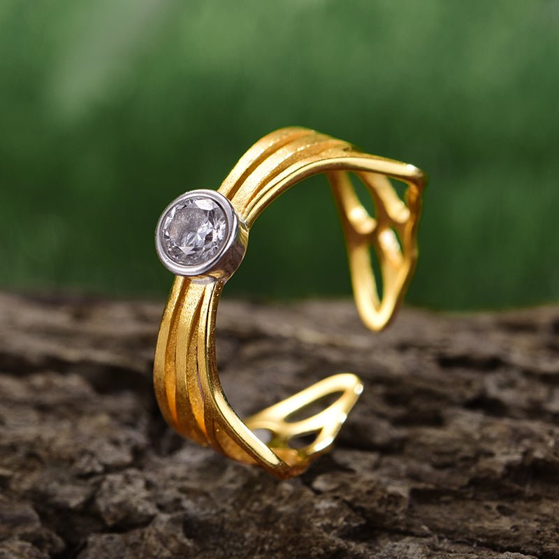 Angel Wings - Adjustable Ring