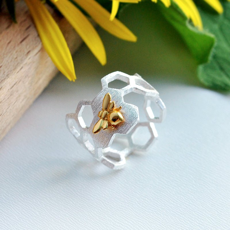 Honeycomb Guard - Adjustable Ring | NEW - MetalVoque