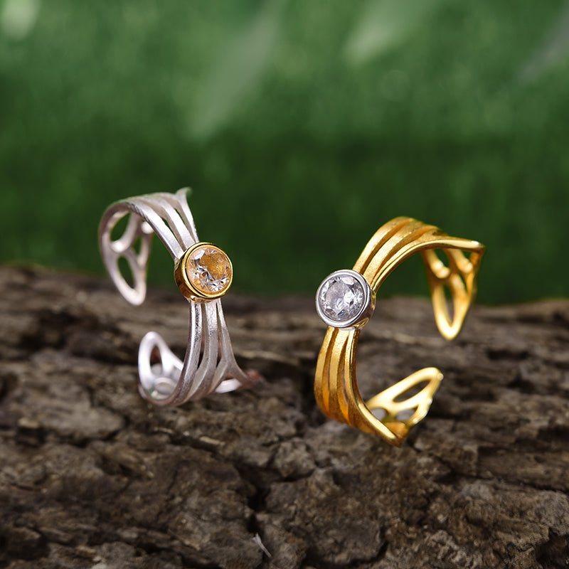 Angel Wings - Adjustable Ring