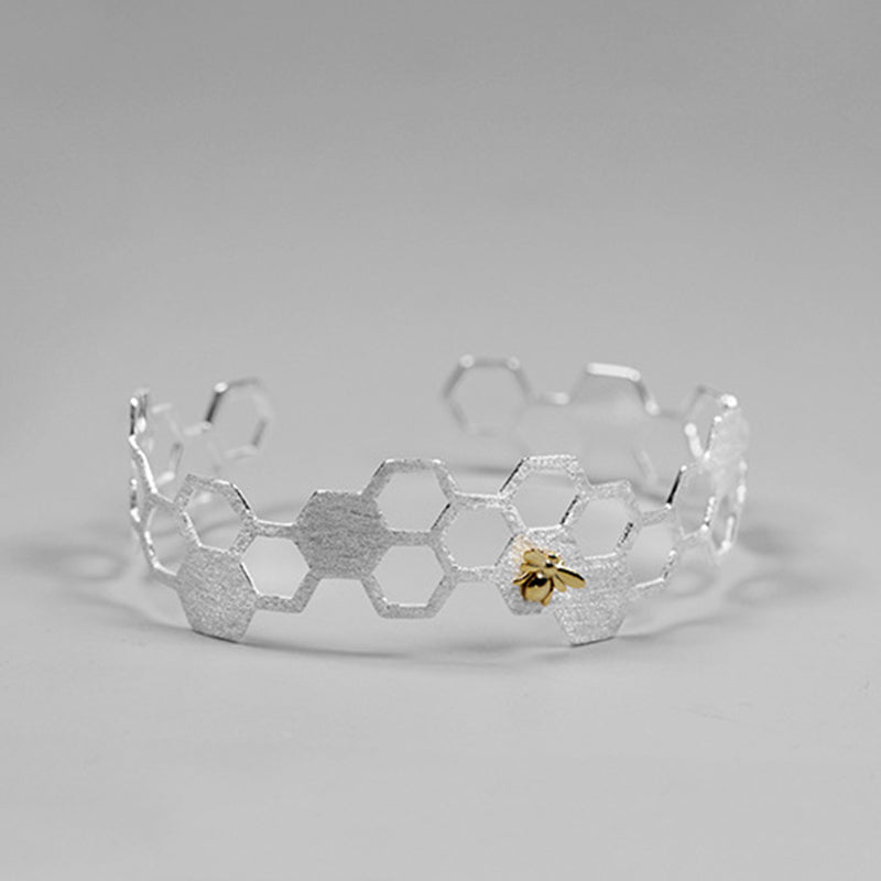 Honeycomb Guard - Adjustable Bangle