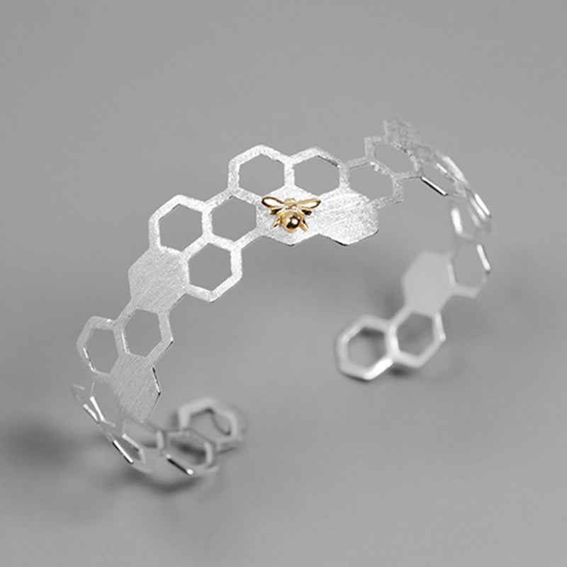 Honeycomb Guard - Adjustable Bangle