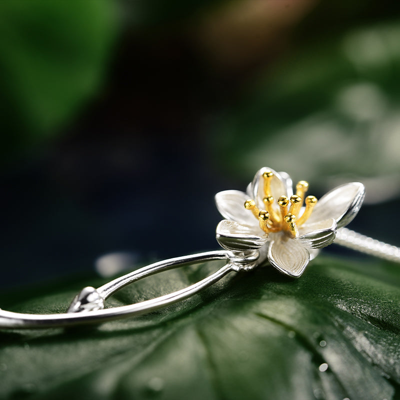 Whispering Lotus - Handmade Pendant