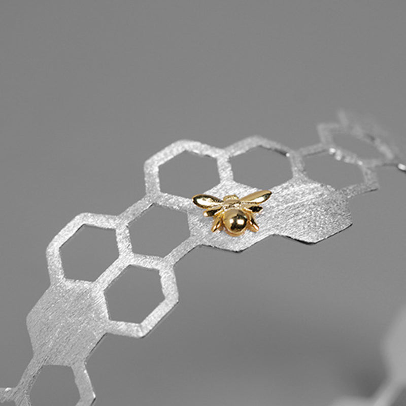 Honeycomb Guard - Adjustable Bangle