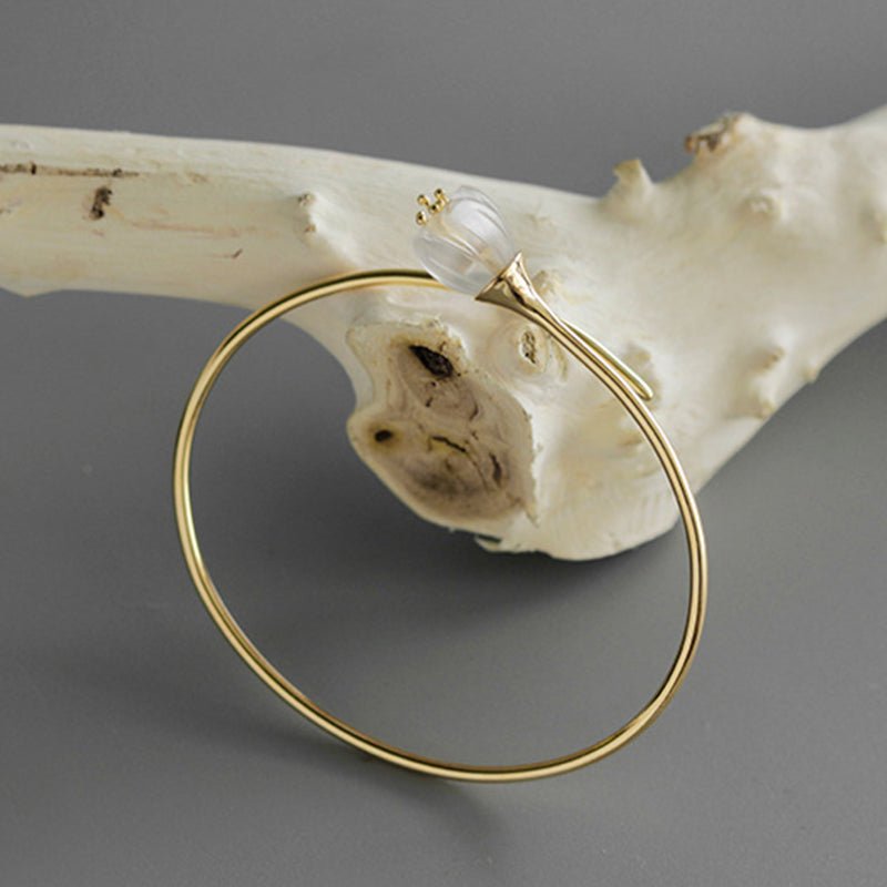 Valley Flower - Adjustable Bangle | NEW - MetalVoque