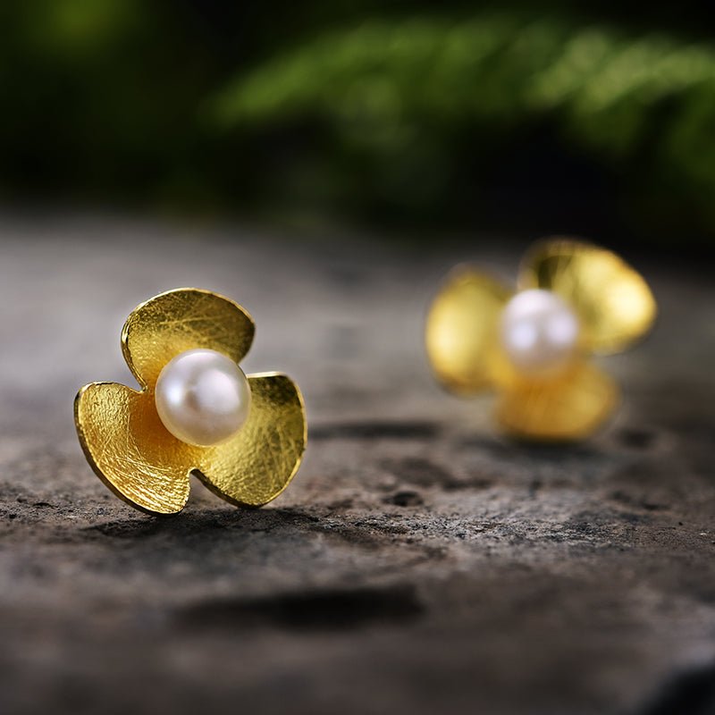 Secret Clover - Stud Earrings | NEW - MetalVoque