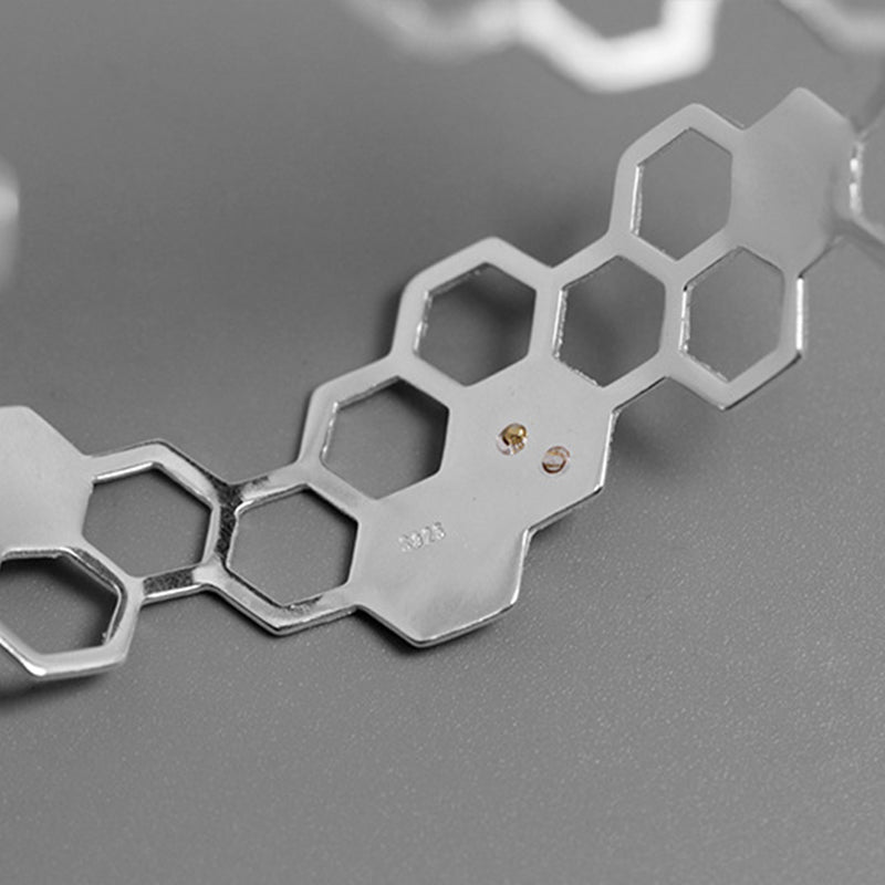 Honeycomb Guard - Adjustable Bangle