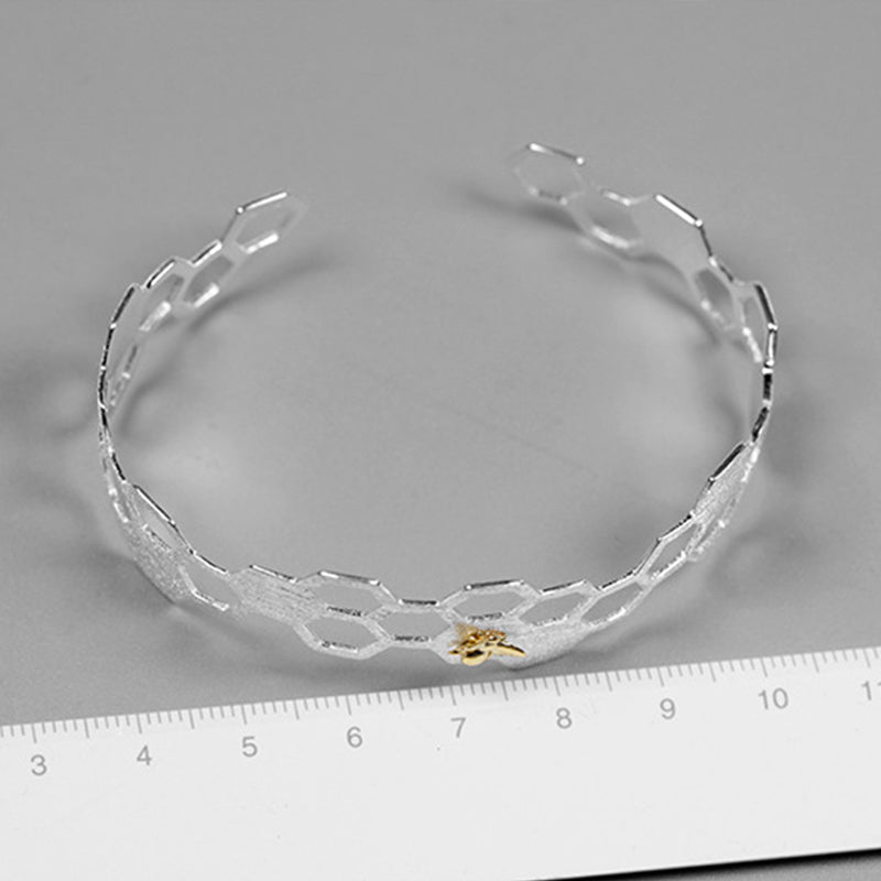 Honeycomb Guard - Adjustable Bangle