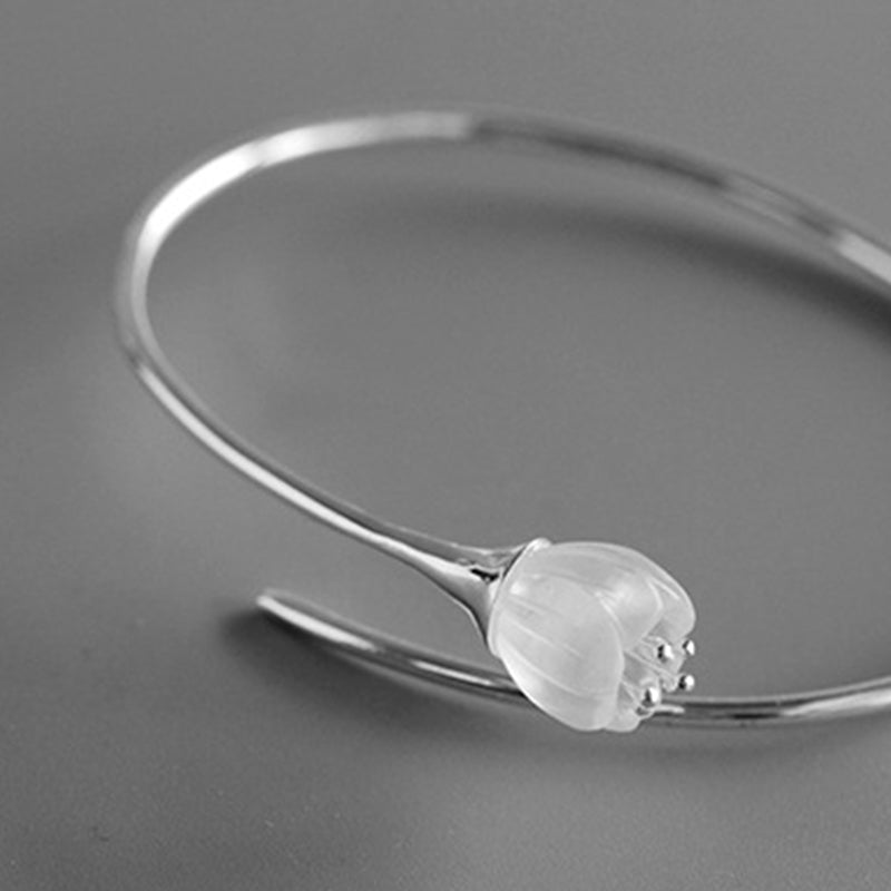 Valley Flower - Adjustable Bangle | NEW - MetalVoque