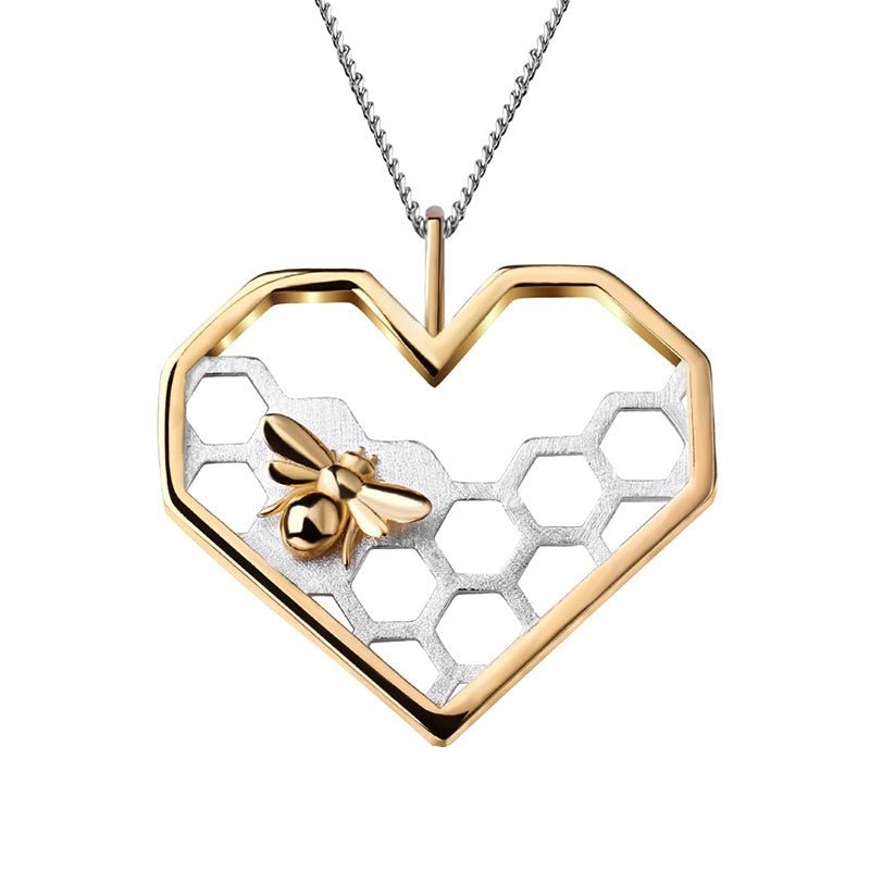 Honeycomb Guard - Handmade Pendant - MetalVoque