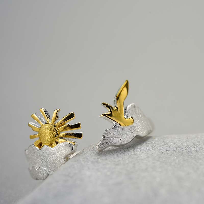 Morning Skies - Adjustable Ring