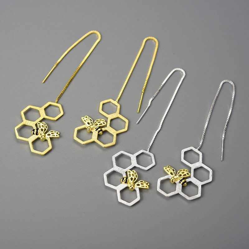 Beehive Guard - Dangle Earrings