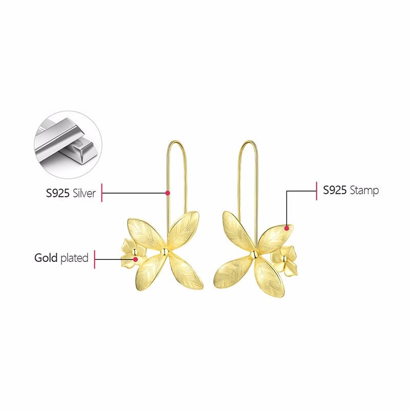 Wild Flowers - Dangle Earrings