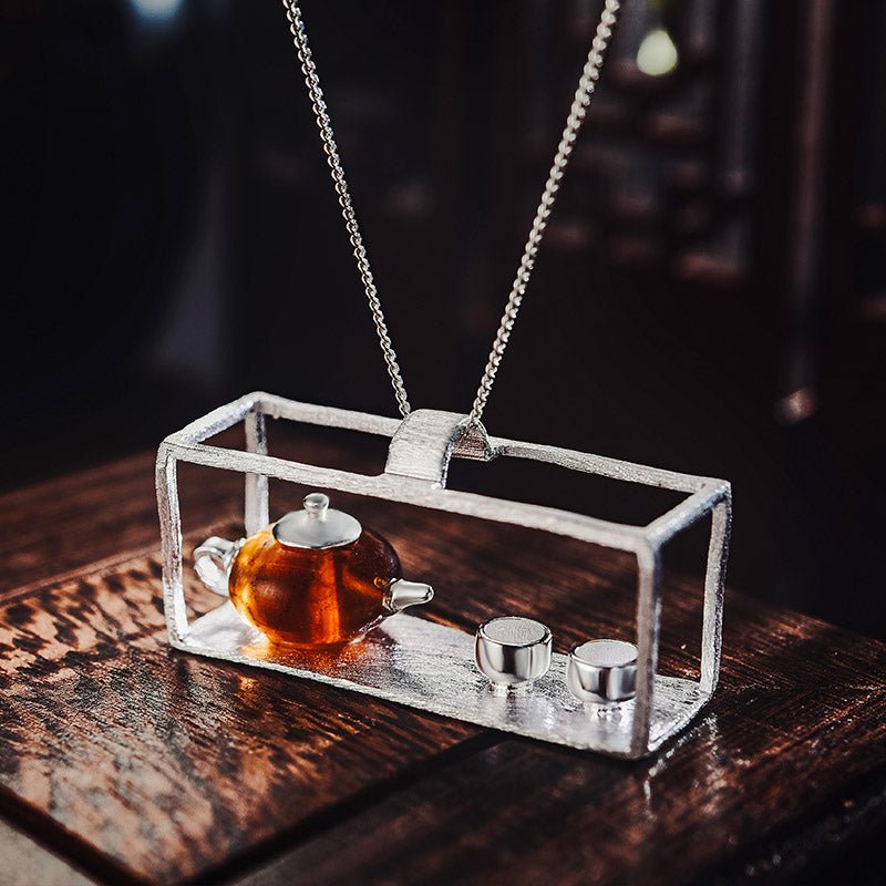 Tea Time - Handmade Pendant | NEW - MetalVoque