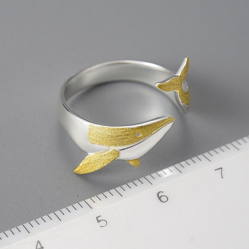 Wandering Whale - Adjustable Ring