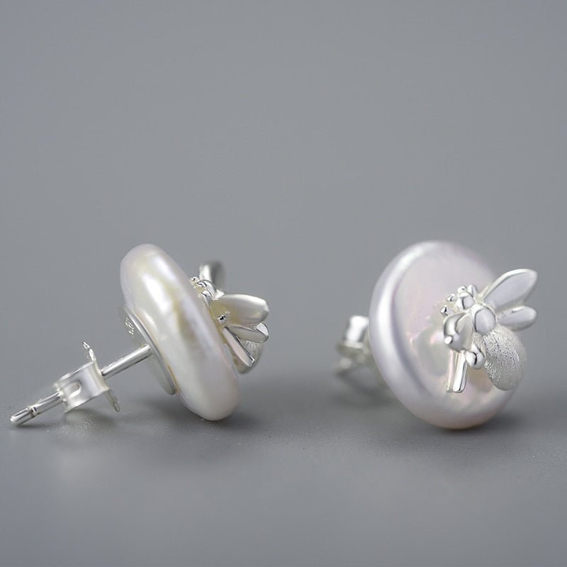 Baroque Honeybee - Stud Earrings