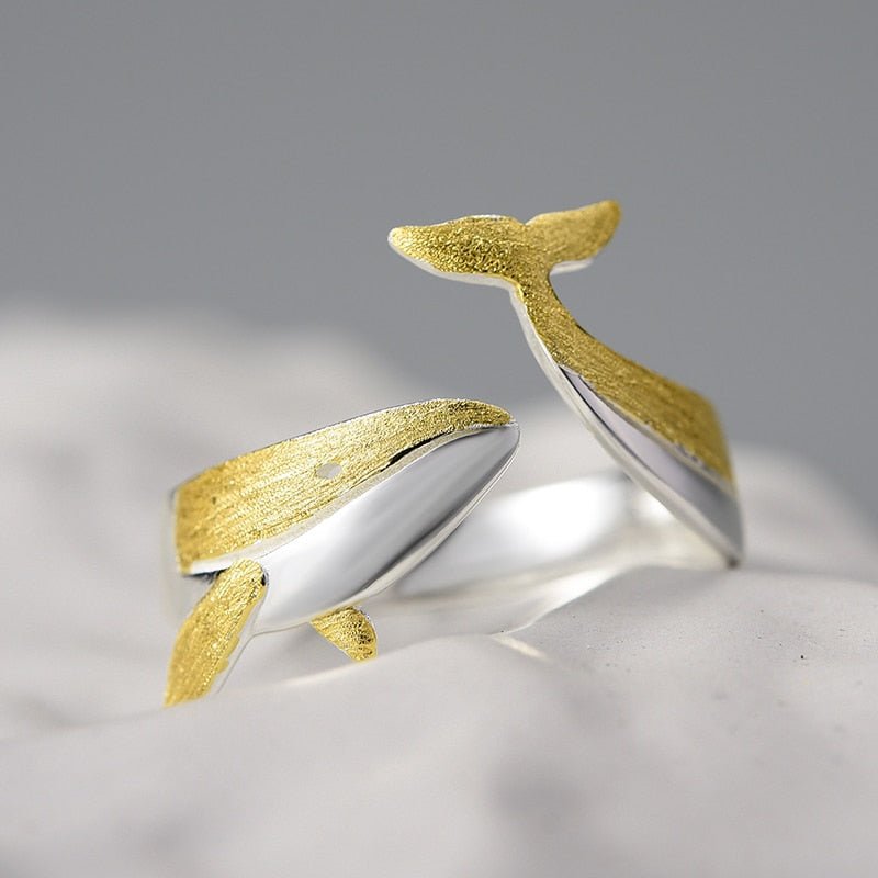 Wandering Whale - Adjustable Ring