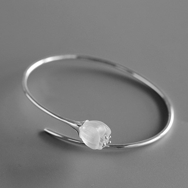 Valley Flower - Adjustable Bangle | NEW - MetalVoque