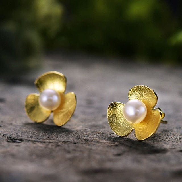 Secret Clover - Stud Earrings | NEW - MetalVoque