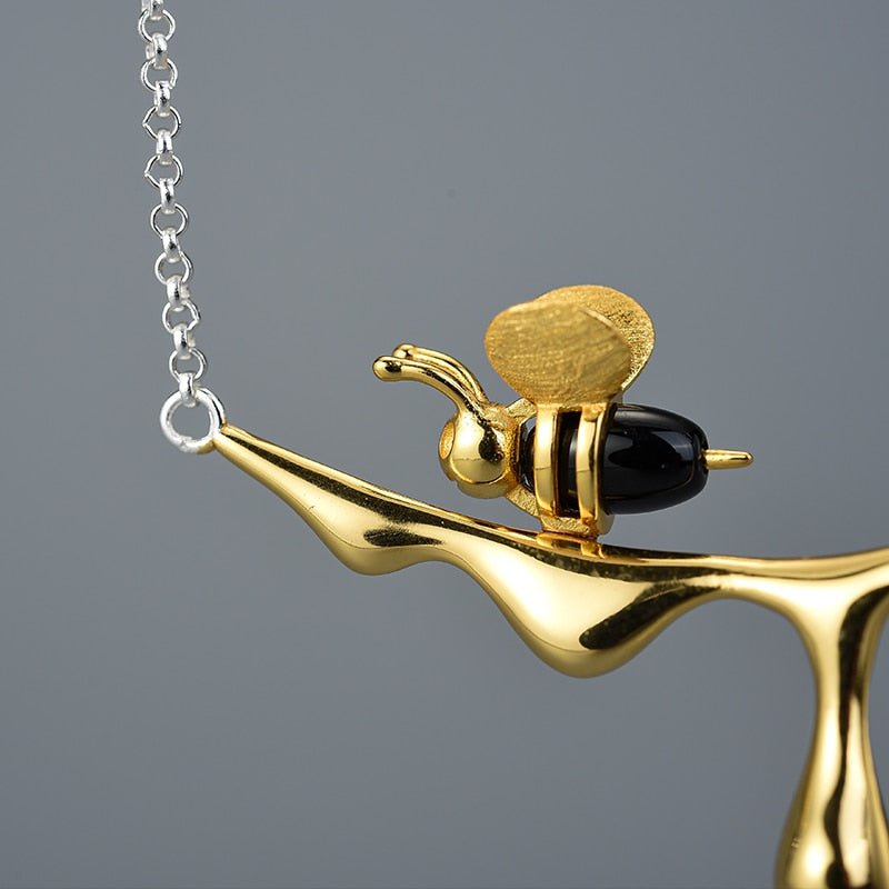 Honey Drops - Handmade Necklace | NEW - MetalVoque